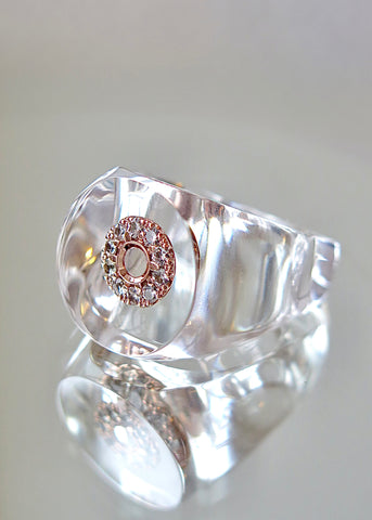 Rose Gold Well Ring