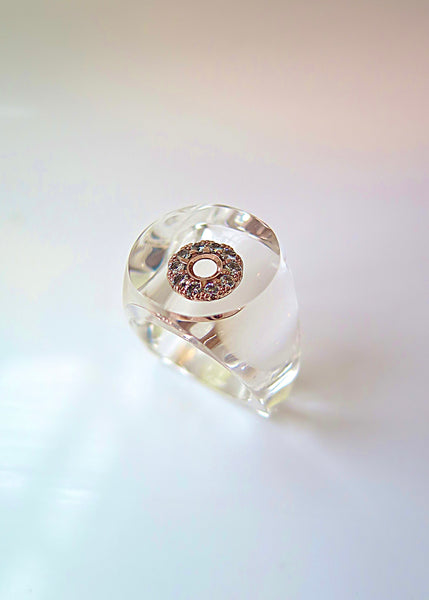 Rose Gold Well Ring