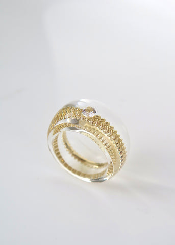 Herringbone Ring