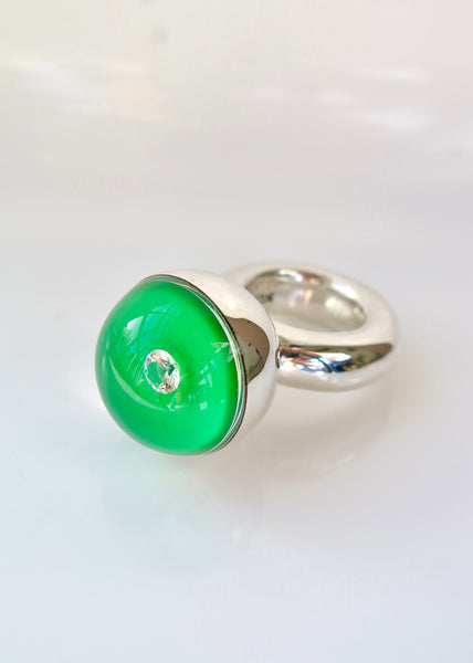 Green Ball Ring